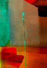 1991 Original MEDITATION MODERN ABSTRACT Signed Photograph KELLY WILLIAM WRIGHT