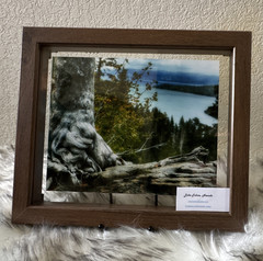 Amanda Eunice “Lake Tahoe, Nevada” Framed Color Landscape Photo Nature