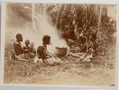 Citrate Drawing Nouvelle Caledonia Kanak SNAP SHOT 1900