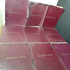 Scenes on Rock River Valley 9 Vol Limited Ed Set Art Photogravure Joseph Newton