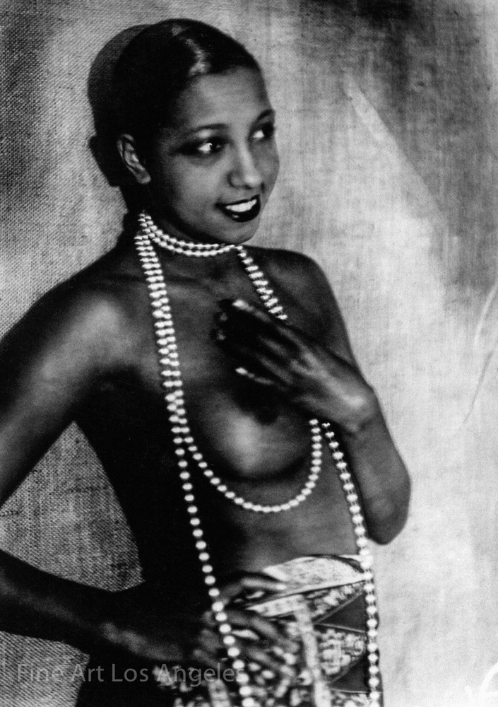 Photo of Josephine Baker, dancer, singer and actress, 1920s