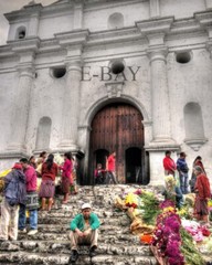 16X20 CURCH OF “SANTO TOMAS” GUATEMALA, Guatemalan