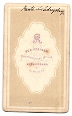 Photograph Rud. Impaler, Ludwigsburg, Lindenstr. 64, Portrait of a Gentleman with
