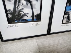 NEIL R. BROWN Fine Art Photography 3 Framed Signed Rare Set Two Car Garage