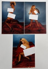 Lot of 3 Bunny Yeager Estate Vintage Archive Pinup Photo 4″ x 6″