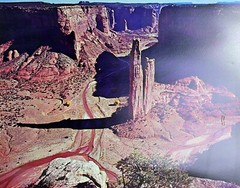 BOB BRADSHAW Color Lithograph Printers Proof 31 x 23 Inches Spider Rock RARE!