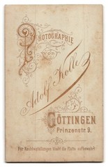 Photography by A. Kolle, Göttingen, Prinzenstr. 9, Non-commissioned officer…