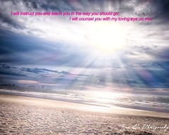Eye upon you ocean scenic photo printed of premium glossy paper