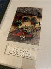 Adare Ireland Framed Photo Signed Rick Henderson Celtic Images Photography 11×13
