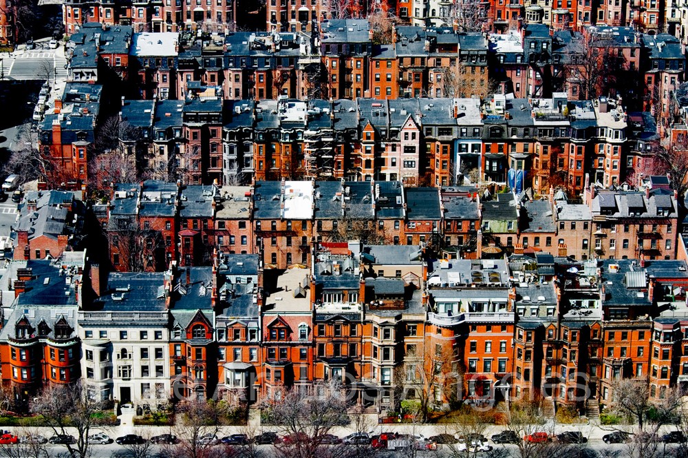 Neil Reichline Photo “Back Bay, Boston” 16×20, city view, architecture