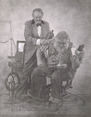 Hendrickson Original Photo Sepia HENDRICKSON HIMSELF as A DENTIST 11×14″ R315
