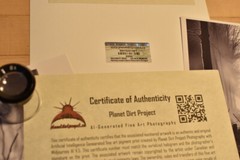 8×10 AI-Generated Fine Art Prints – Limited Edition with Signed Certificate -043