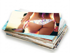 Boudoir Woman Art Photo Print Sexy Anime Female Hot Panties Poster Card 8×10