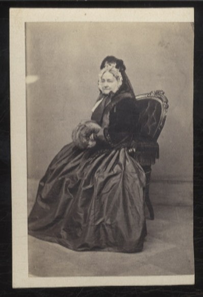 CdV portrait Ida von Reuss zu Greiz, born zu Schaumburg Lip – 11839