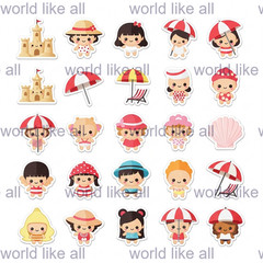 369x Cute Kids Stickers Bundle for kids | School & Copybook Digital Art 4K