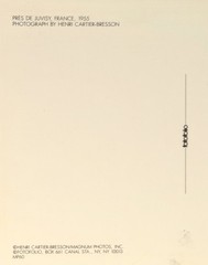 Henri Cartier-Bresson Fotofolio Art Print Card – Prés De Juvisy, France, 1955