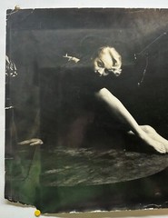 Original MILTON GREENE ‘Marlene Dietrich Smoking on Table’ SIGNED Photograph