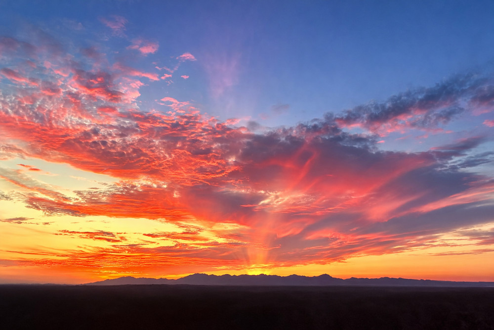 Mountains Sunset Digital Image Picture Photo Background Silhouette