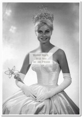 Marlene Schmidt – Miss Universe 1961-Publicity Press Photos #1-4 (4″X6″) Rare