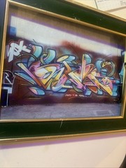 graffiti Art High Gloss Photograph By RIME MSK SIGNED Lmtd @100 Framed!