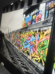 NEW Signed Bruce Reinfeld Analog Style Photography 36 X 12in Collectors Piece!