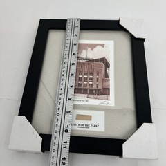 cleveland municipal stadium 1931 -1996 9.5” x11.25” Signed By Jim Ptacek