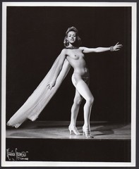 sexy leggy BURLESQUE DANCER Orig Photo 8×10 by Maurice Seymour