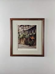 ART – Original Vintage Signed Alan King Photograph 22×20 Framed 35mm Art VTG 89