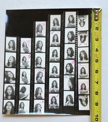 Vintage Amateur Model 35mm Film B+W / Color Negative Lot Vintage Photos /Proofs