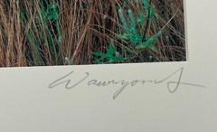 Original JOHN WAWRZONEK ‘Rye & Clover’ Grass Cover Signed Artist Proof PHOTO