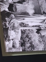 RARE Paul S Conklin Canadian Cree Woman Lights Her Pipe In Her Summer Camp Photo