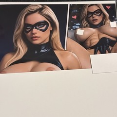 Bangers Comics Captain Marvel Cosplay VIRGIN Extreme Variant Ltd 100 RARE 👀 😮
