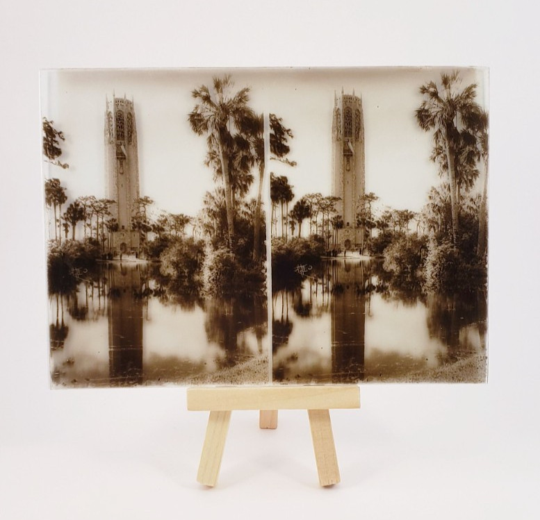 E G Barnhill – 5 x 7 Black & White Photos on Glass Plates – Set of 2
