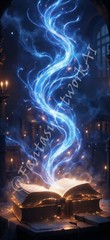 Magic Spell Book – Digital Image Picture Phone Background AI Art, 10 images #11