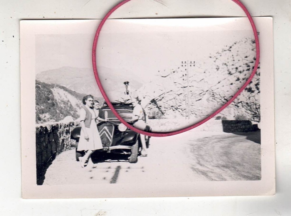 PHOTO PHOTO CAR AUTOMOBILES CITROEN 11 TRACTION