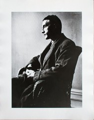 Man Ray Artist Portrait Marcel Duchamp Pen Art Print Photograph 1916/1991