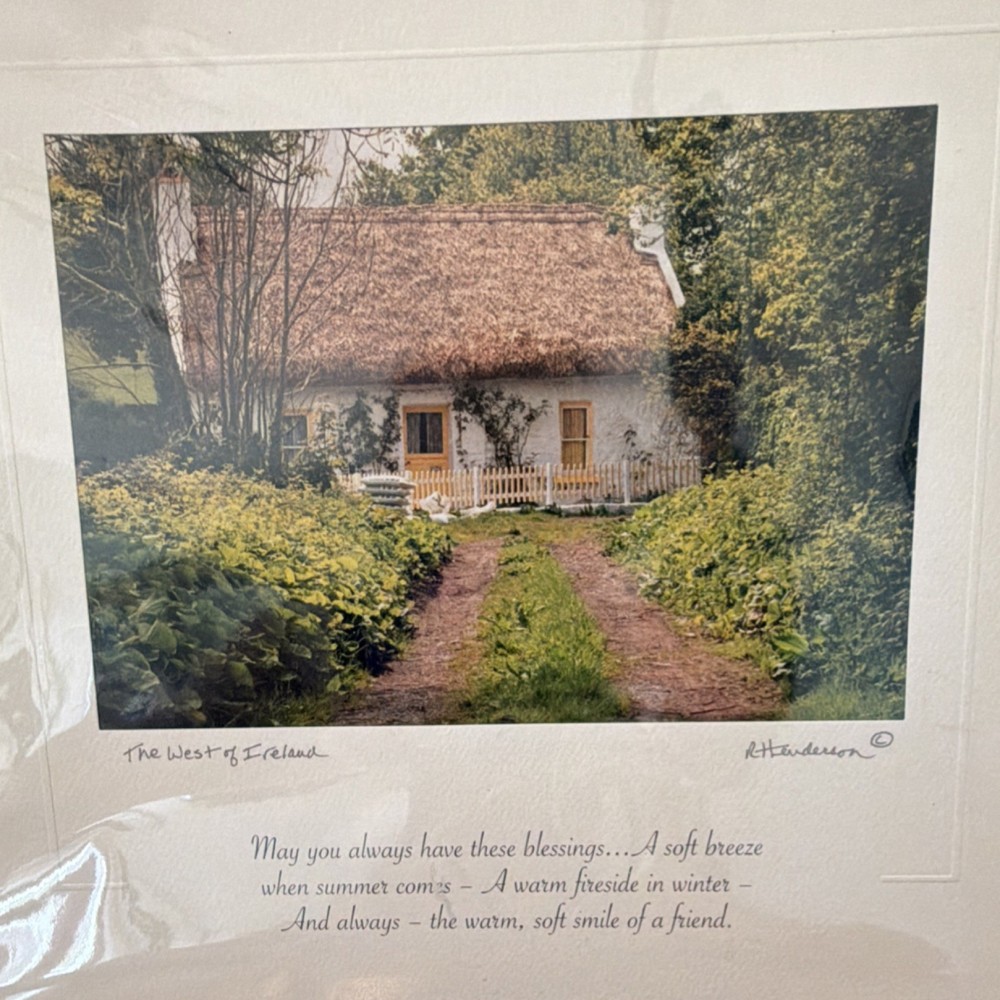 Rick Henderson Signed Original Photograph The West of Ireland Matted Landscape