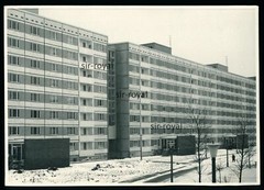 Plattenbau Brutalismus Architektur – 1960er – Foto 14x10cm