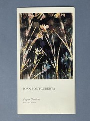 Joan Fontcuberta (b. 1955) Art Show Announcement Card 1991 – Paper Gardens