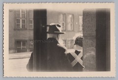 Munich 1934 – Man with Housekeeper – Old Photo 1930s