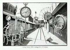 Carlos Diaz (b. 1951) Art Announcement Card 2001 – Invented Landscapes