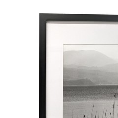 Black Gallery Picture Frame 14×18 Matted to 11×14 Wall Display Art Decor New