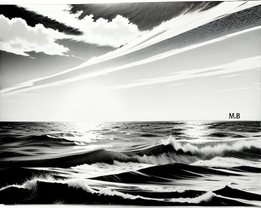 Ai Picture: Peace of the water