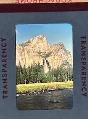 Kodachrome Red Border Lot Of 40 1950’s Yosemite Falls Trip 35mm Color Slides