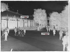 Antique Glass Negative Black and White 13×18 cm Vittel Thermal Baths Gallery