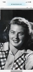 Original Philippe Halsman Silver Gelatin Photo. Ingrid Bergman. 1944. Signed