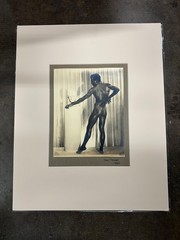 Edwin Townsend Nude Male Photo Signed Physique Bodybuilder Model Hugh Horner