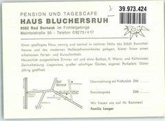 39973424 – 8582 Bad Berneck pension Bluechersruh winter Bayreuth LKR