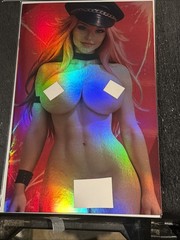 Poison Street Fighter Cosplay Bangers Virgin FOIL Ltd 10 Extremely Rare 😮 WOW!!