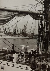 Original Vintage USSR Photo, Sailboat “Tovarishch”, Ukrainian vintage photo